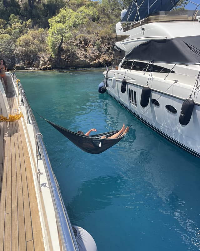 Hammock in Turquoise Waters